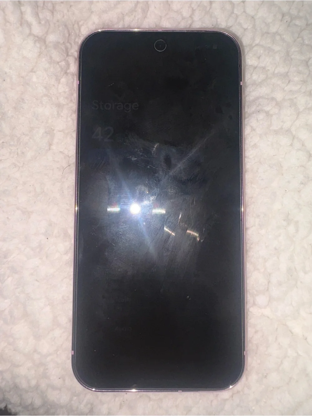 Google Pixel - Pink Back with Black Camera Module
